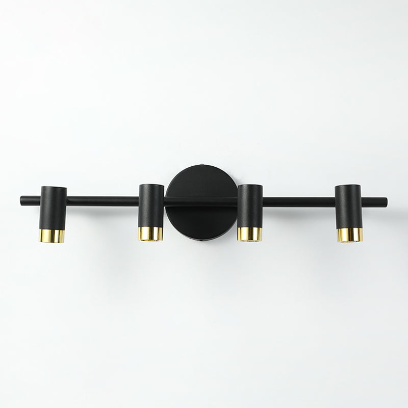 Cylinder Shape Modern Style Vanity Lights Metal LED Mirror Lights for Bathroom