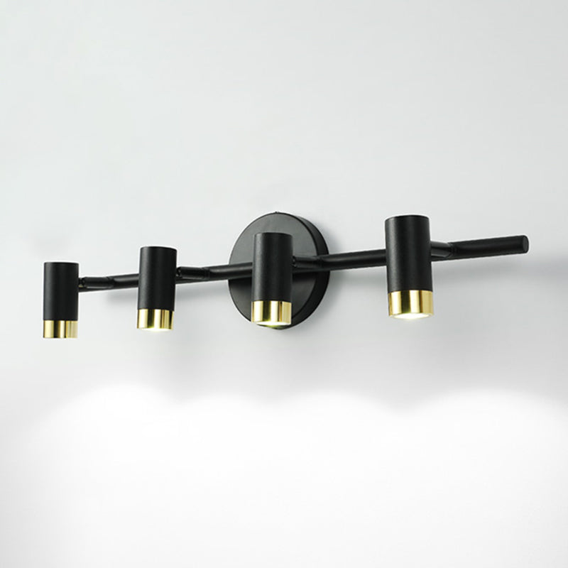 Cylinder Shape Modern Style Vanity Lights Metal LED Mirror Lights for Bathroom