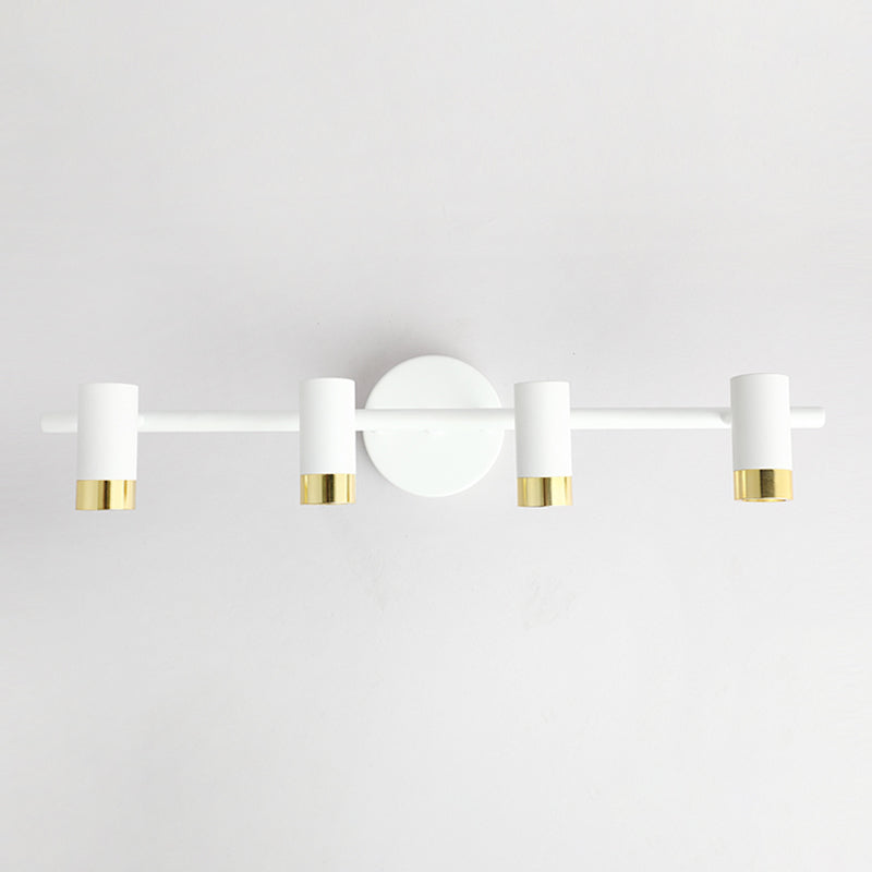 Cylinder Shape Modern Style Vanity Lights Metal LED Mirror Lights for Bathroom