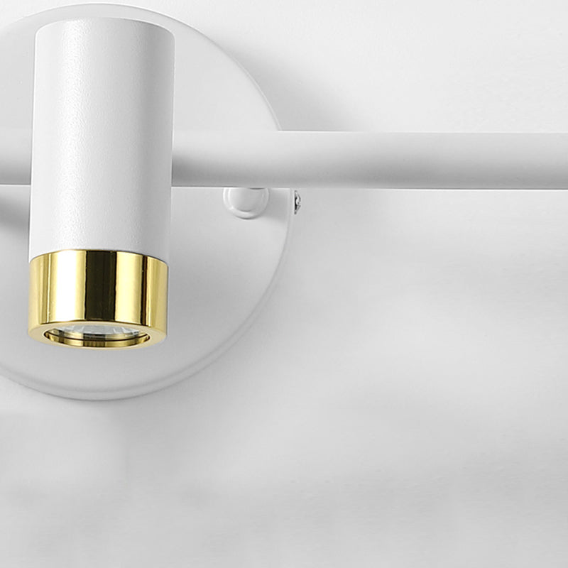 Cylinder Shape Modern Style Vanity Lights Metal LED Mirror Lights for Bathroom