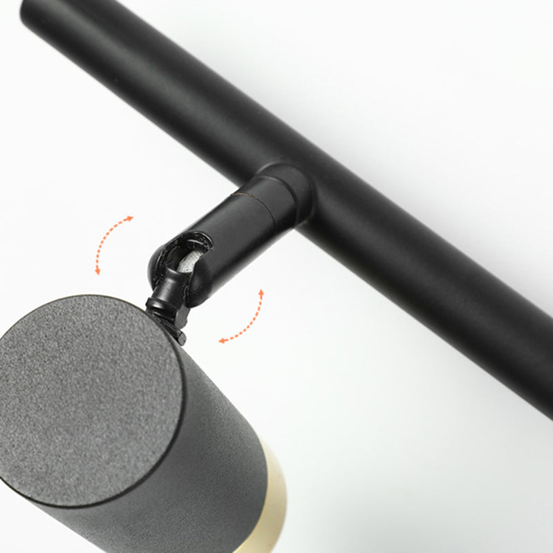 Cylinder Shape Modern Style Vanity Lights Metal LED Mirror Lights for Bathroom