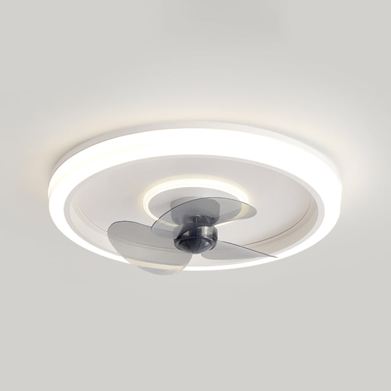 Éclairage de ventilateur de plafond de style moderne 1 Éclair de ventilateur de plafond léger pour salle à manger