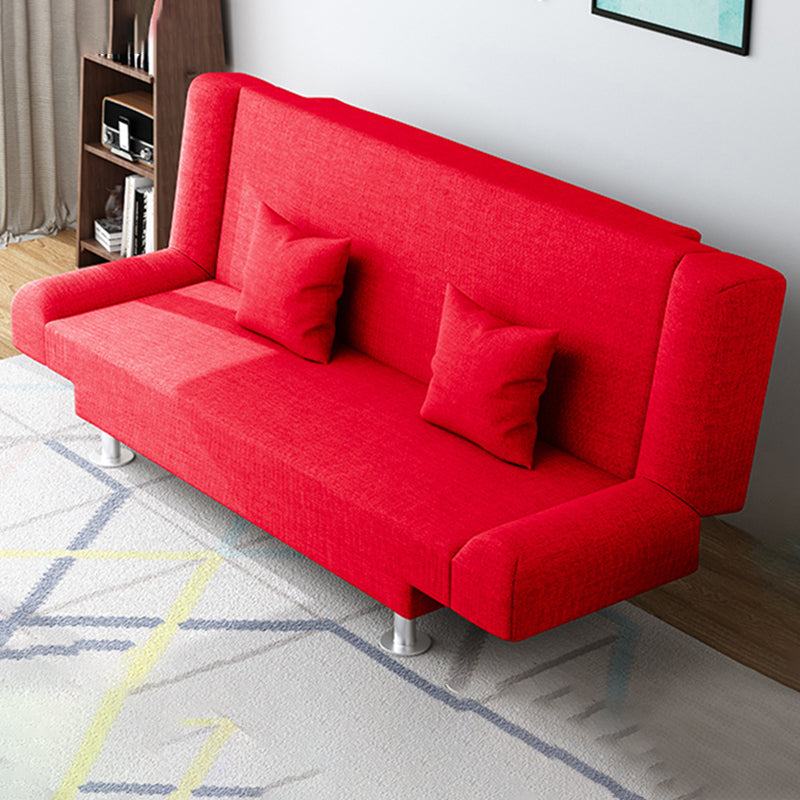 Mélange de coton 23 "W canapé arrière canapé moderne sans bras pour le salon
