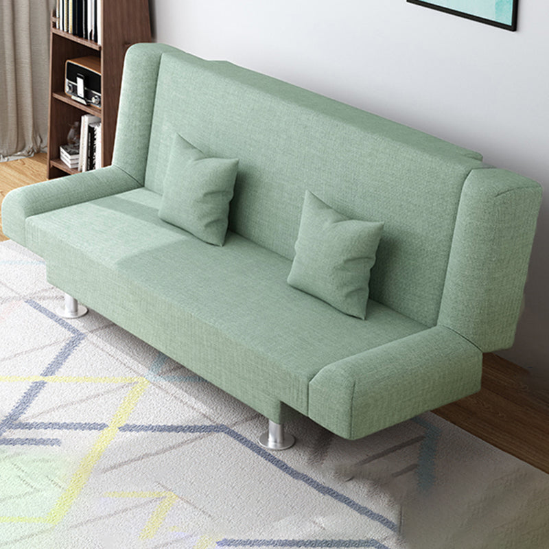 Mélange de coton 23 "W canapé arrière canapé moderne sans bras pour le salon