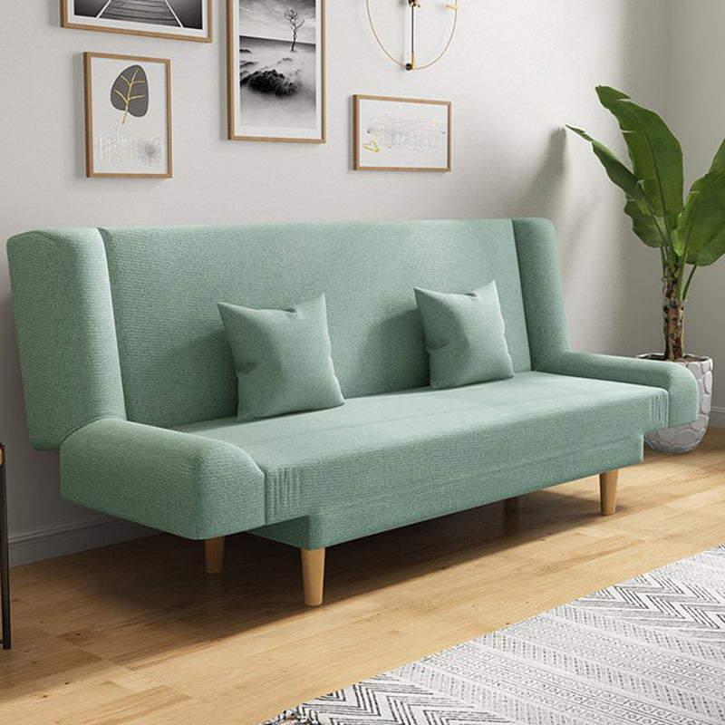 Mélange de coton 23 "W canapé arrière canapé moderne sans bras pour le salon