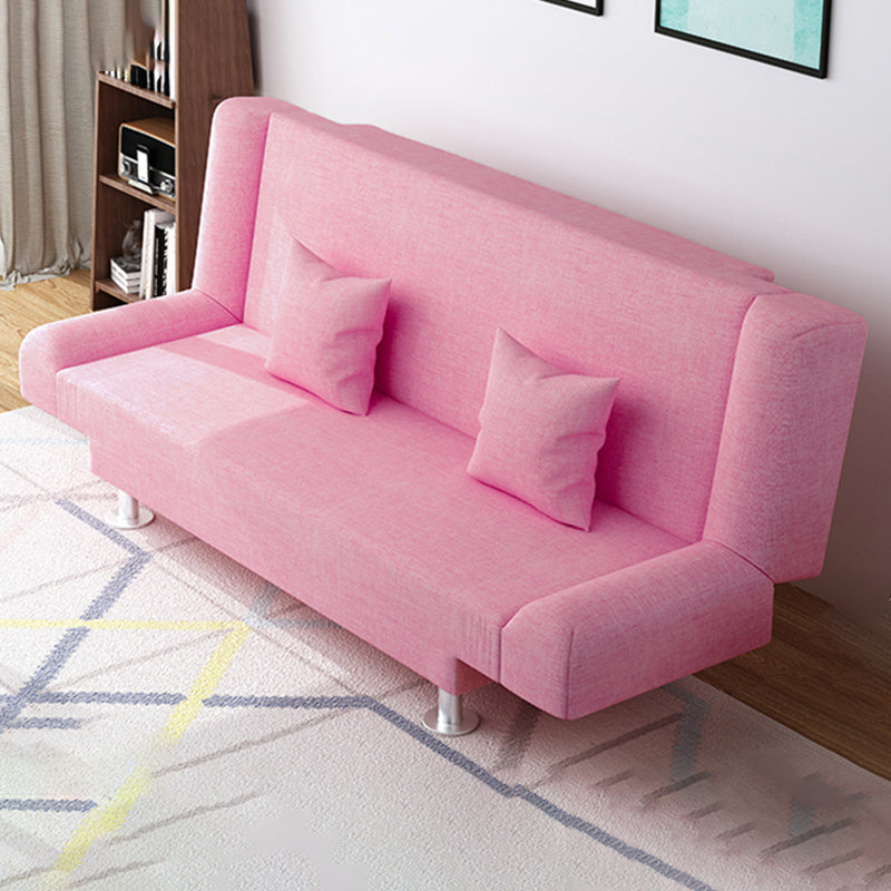 Mélange de coton 23 "W canapé arrière canapé moderne sans bras pour le salon