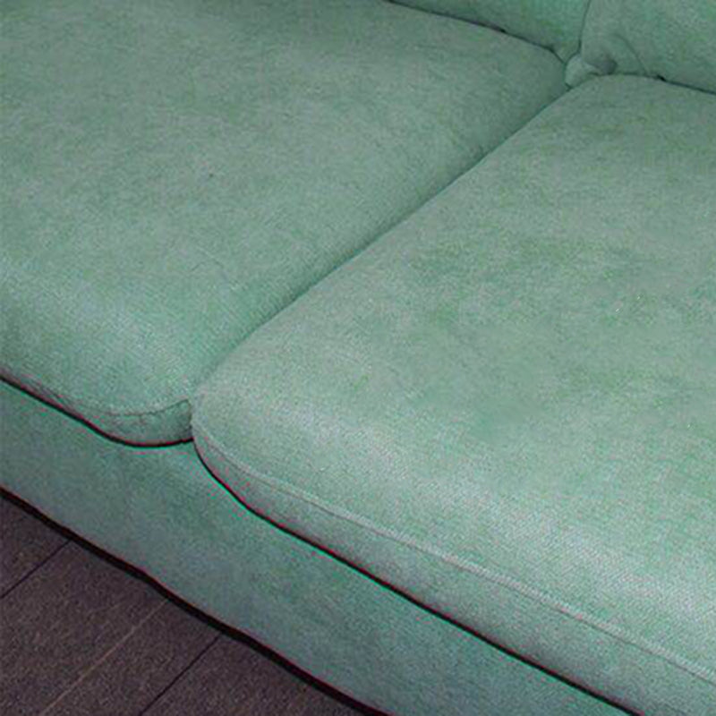 Square Arm Modern  Sofa 30"W Linen Sofa for Living Room with Storage