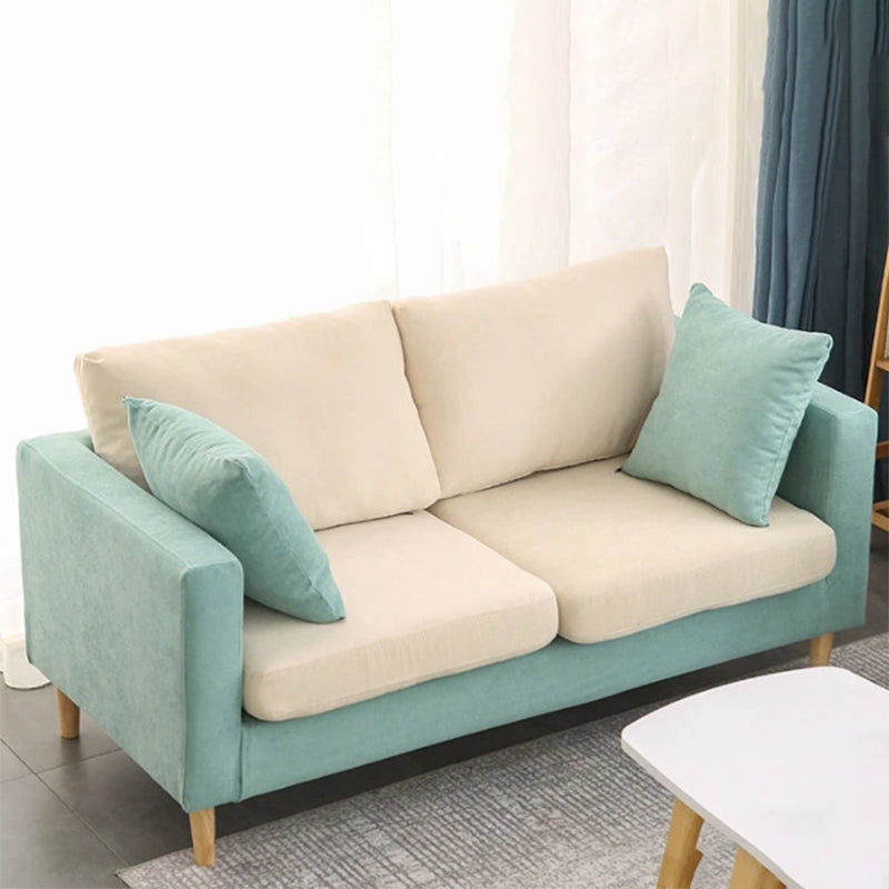 Cuscino scandinavo Backsofa Velvet Loveet con deposito per l'appartamento