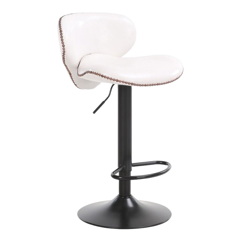 Modern Liftable Bar-stool PU Leather Counter Bar Stool with Metal Legs for Bristol
