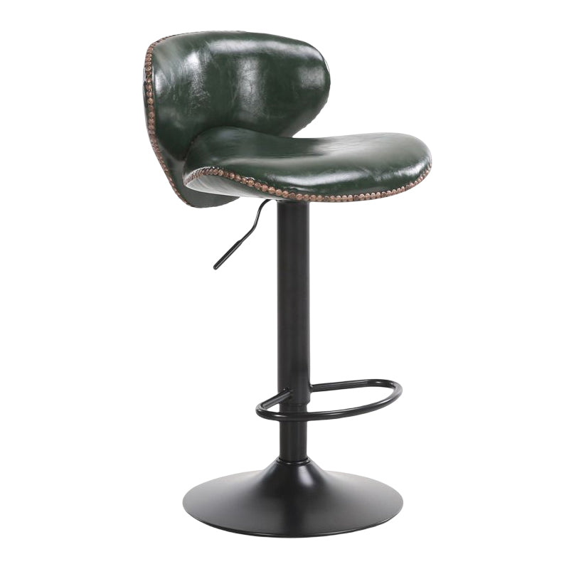 Modern Liftable Bar-stool PU Leather Counter Bar Stool with Metal Legs for Bristol