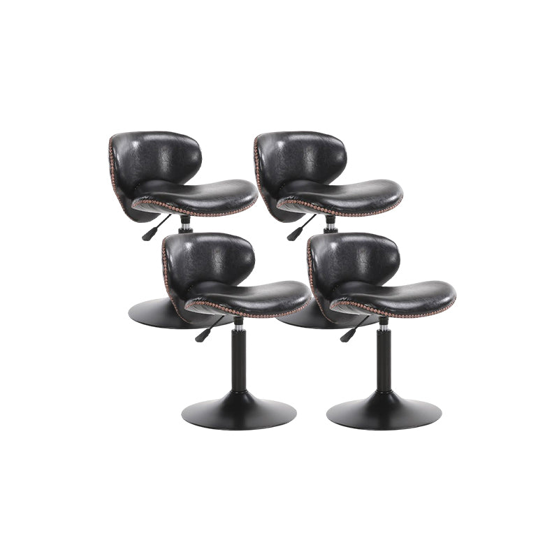 Modern Liftable Bar-stool PU Leather Counter Bar Stool with Metal Legs for Bristol