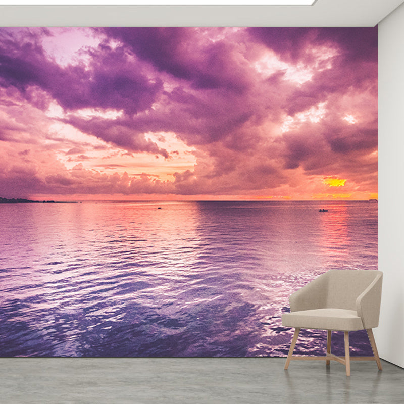 Fantasy Sky Photography Mural Wallpaper Environment Friendly Living Room Wall Mural