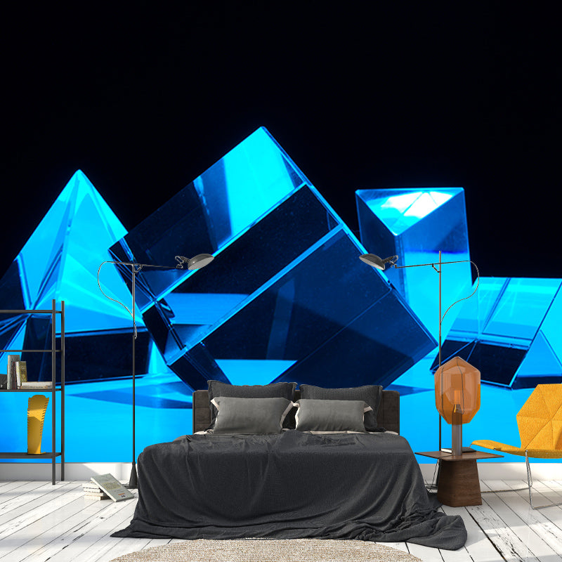 Modern Photography Mural Wallpaper Solid Geometry Indoor Wall Mural