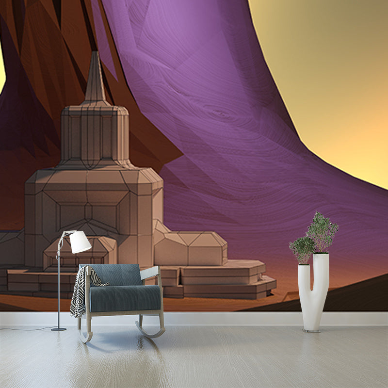 Environmental Wall Mural Wallpaper 3D Pattern Living Room Wall Mural