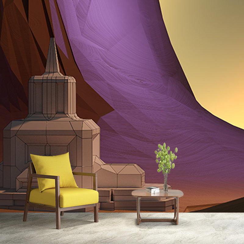 Environmental Wall Mural Wallpaper 3D Pattern Living Room Wall Mural