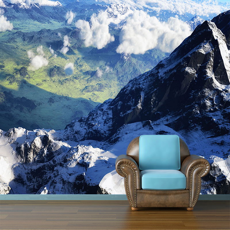 Modern Style Wall Mural Wallpaper 3D Pattern Bedroom Wall Mural