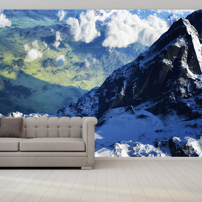 Modern Style Wall Mural Wallpaper 3D Pattern Bedroom Wall Mural