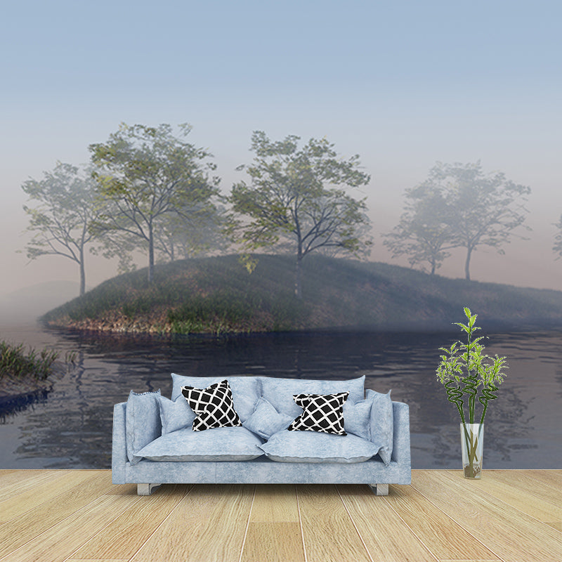 Modern Style Wall Mural Wallpaper 3D Pattern Bedroom Wall Mural