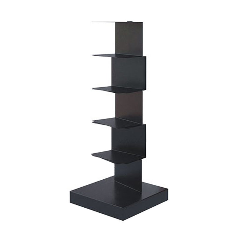 Invisible Bookshelf Open Back Contemporary Style Bookcase for Home and Office