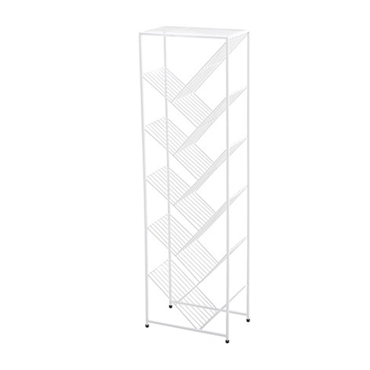 Invisible Bookshelf Open Back Contemporary Style Bookcase for Home and Office
