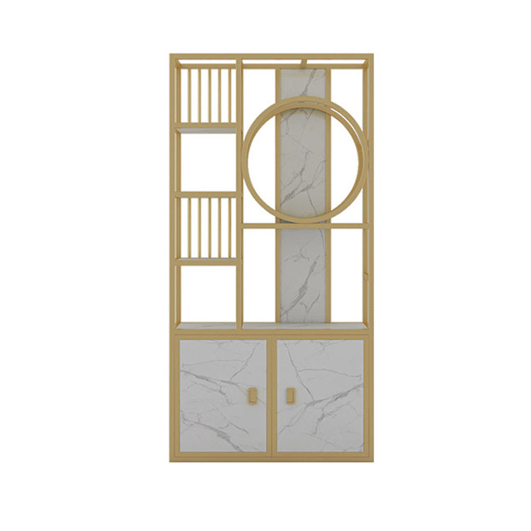 78.74 "H libreria a apertura in stile glam in stile per ufficio con i mobili