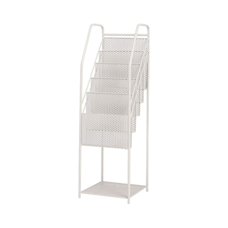 Industrial Iron Ladder Bookshelf Closed Back vertikales Bücherregal, 11,8 "L x 11,8" W x 37,8 "H