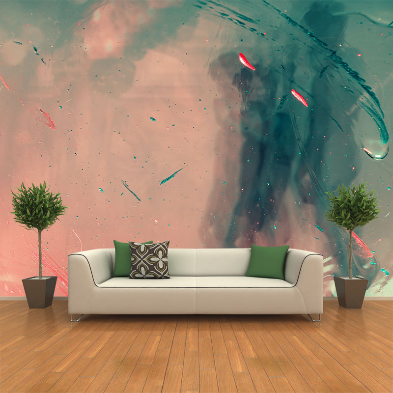 Photography Stain Resistant Mural Wallpaper Abstract Style Living Room Wall Mural