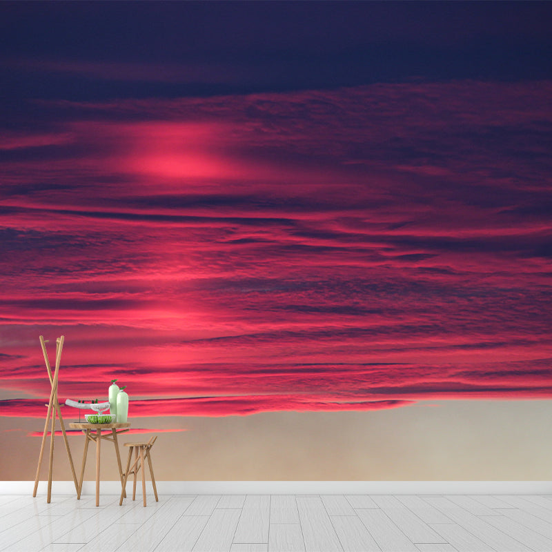 Washable Stain Resistant Mural Wallpaper Modern Abstract Style Indoor Wall Mural