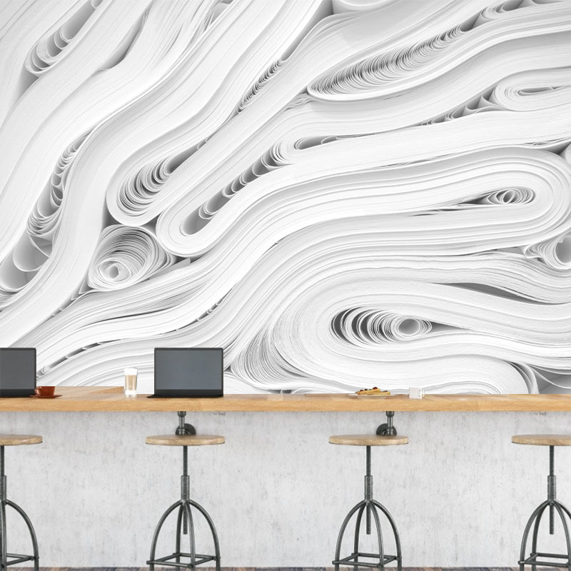 Environment Friendly Resistant Wallpaper Modern Abstract Style Living Room Wall Mural