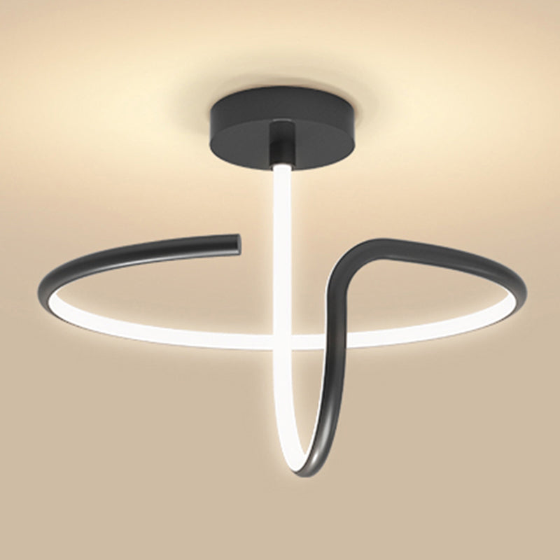 Runde Form Metall Flush Mount Deckenleuchte modern