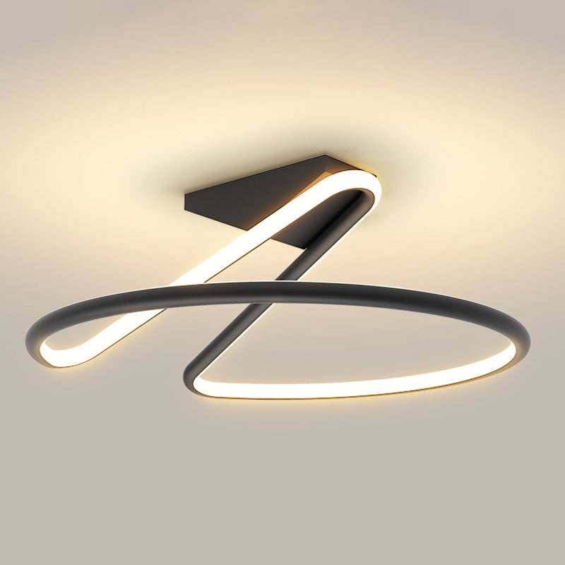 Runde Form Metall Flush Mount Deckenleuchte modern