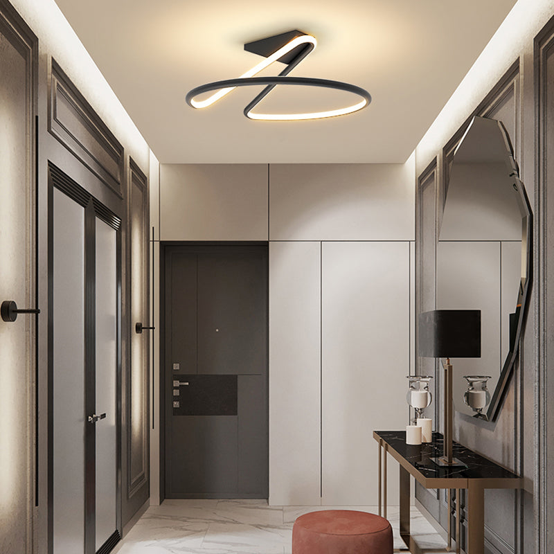 Runde Form Metall Flush Mount Deckenleuchte modern