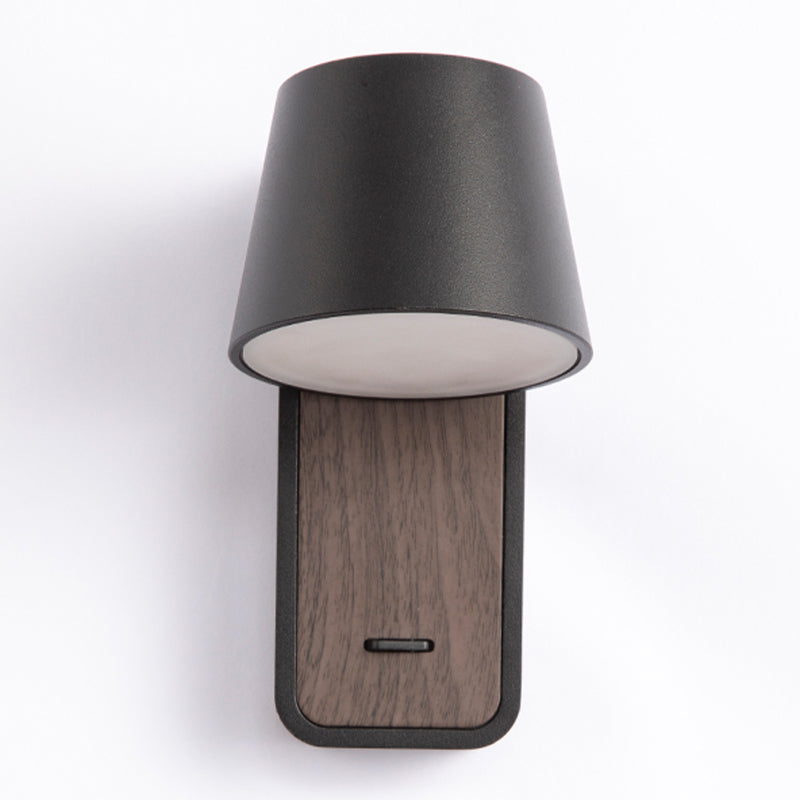 Modern Aluminum Wall Light Geometric 1 Light Reading Wall Sconce for Bedroom