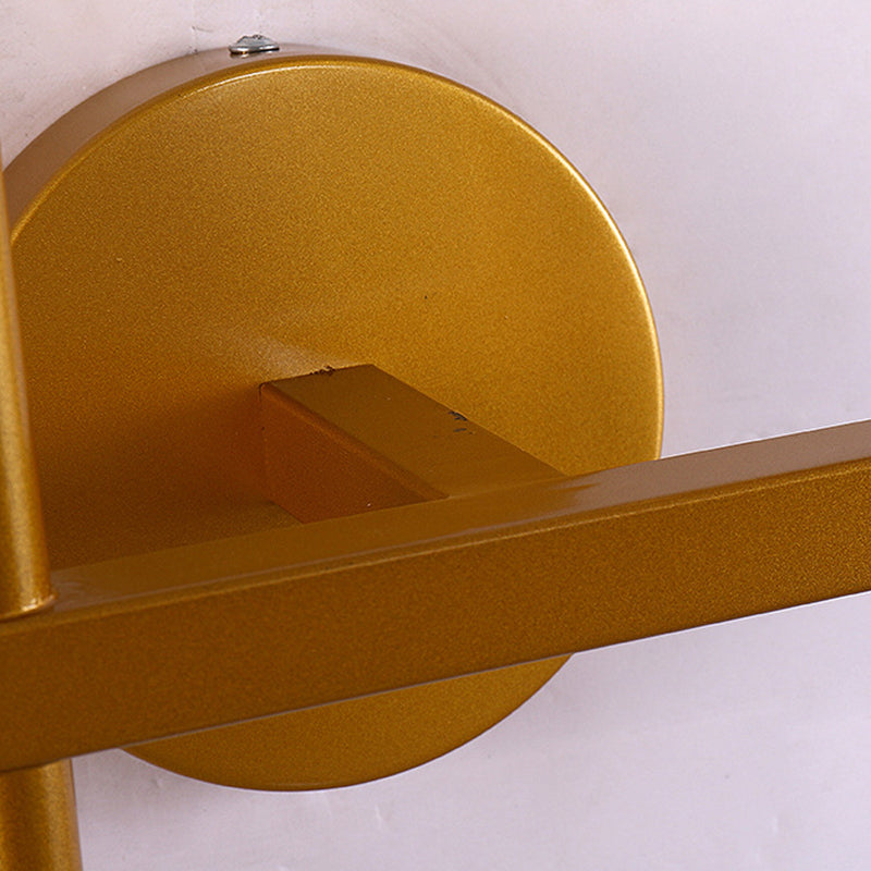 Modern Style Wall Light Fixture Crystal Shade Sconce Light Fixture for Bedroom