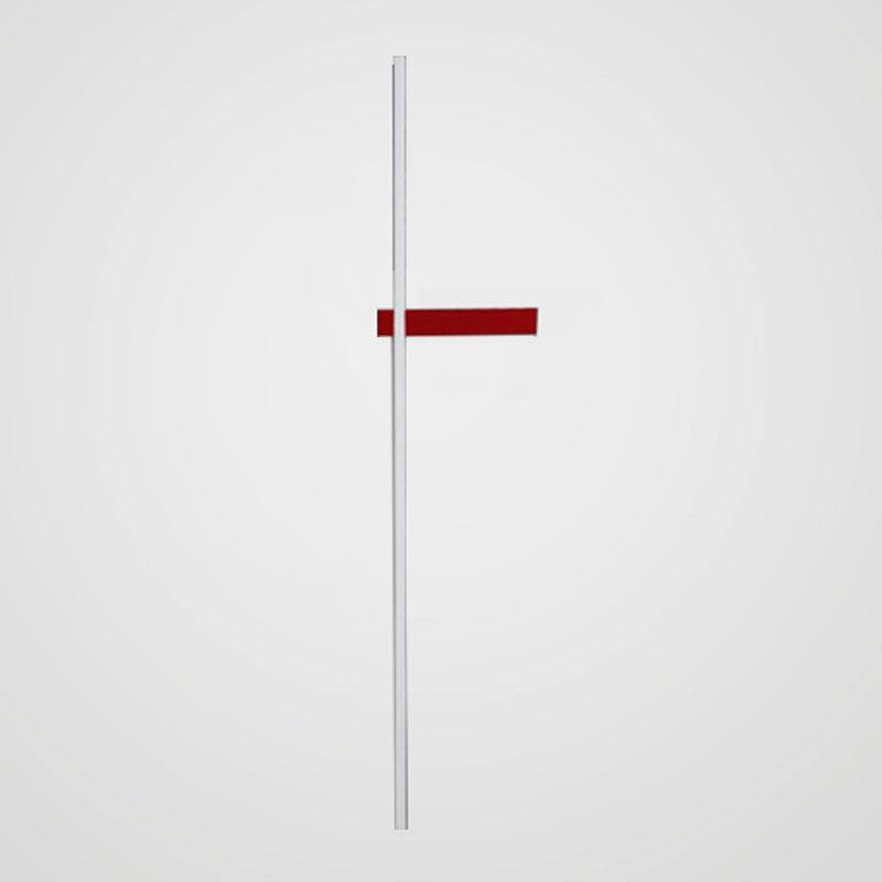 Aluminum Straight Wall Light Nordic Style LED Wall Sconce for Living Room