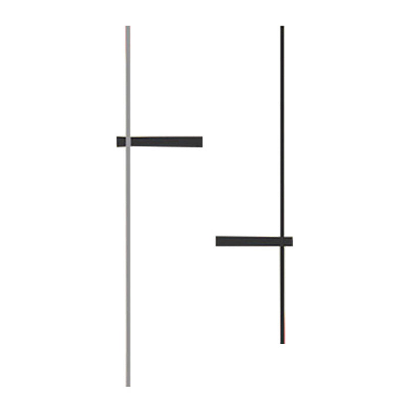 Aluminum Straight Wall Light Nordic Style LED Wall Sconce for Living Room
