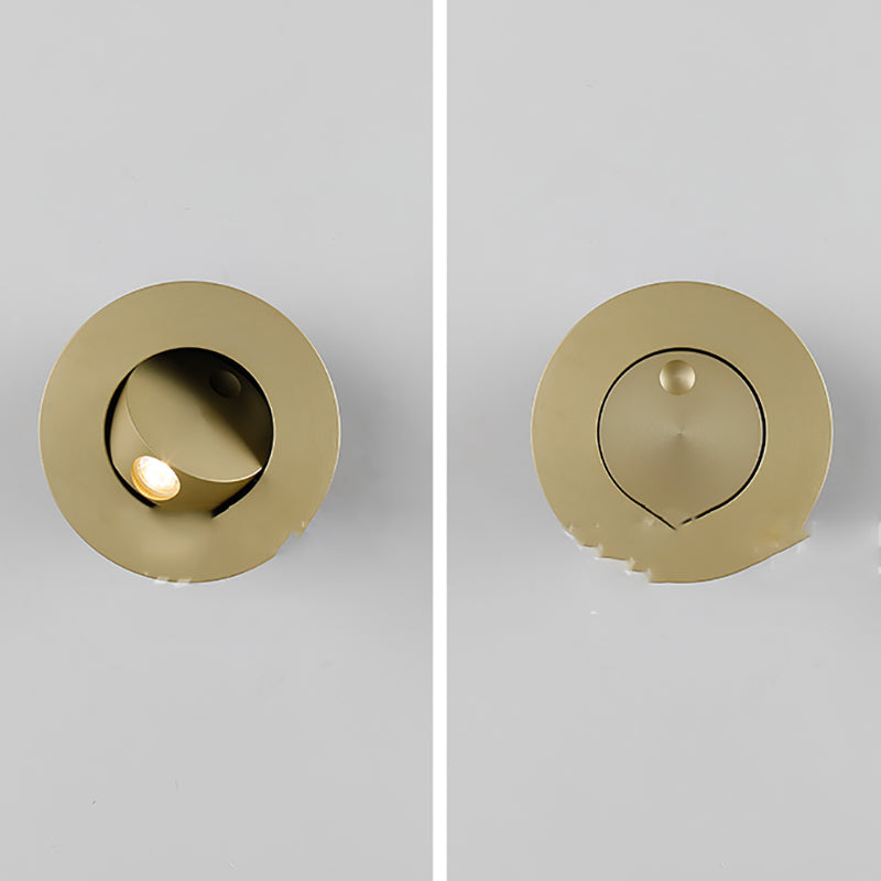 Modern Style Wall Sconce Metal 1 Light Wall Lighting for Bedside