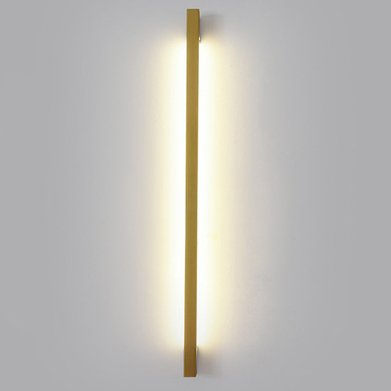 Metall lineare Formwandmontage Beleuchtung moderner Stil 1-Licht-Wandmontageleuchte