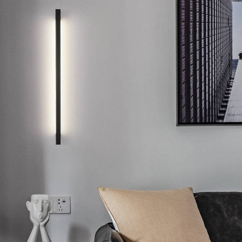 Metall lineare Formwandmontage Beleuchtung moderner Stil 1-Licht-Wandmontageleuchte