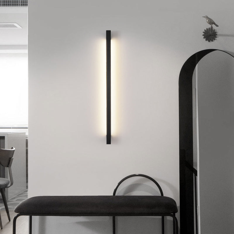 Metall lineare Formwandmontage Beleuchtung moderner Stil 1-Licht-Wandmontageleuchte