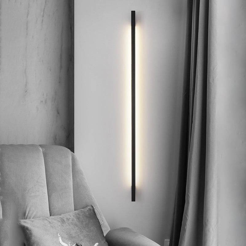 Metall lineare Formwandmontage Beleuchtung moderner Stil 1-Licht-Wandmontageleuchte