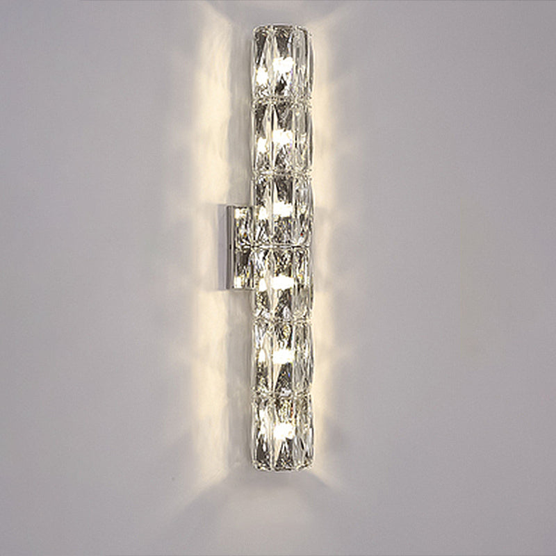 Postmodern Style Wall Light Crystal Wall Sconce Light for Living Room
