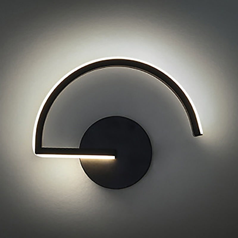 1-Licht-LED-Wandhalterung leichtes Wandleuchten mit Acrylschatten für Schlafzimmer