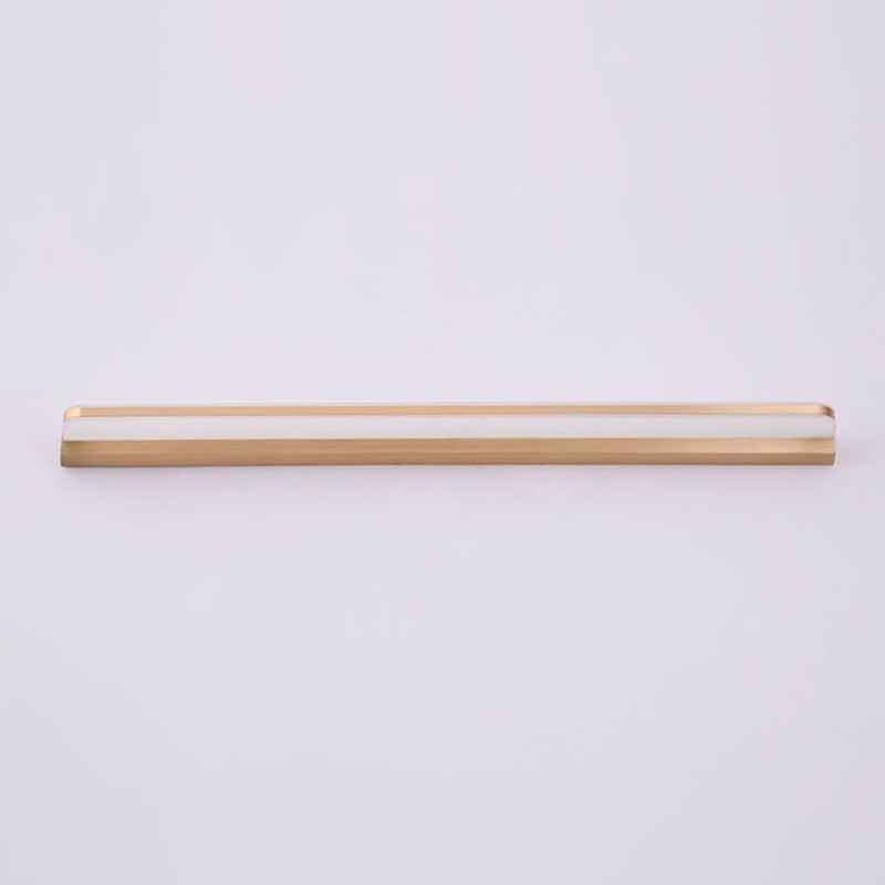 Linear Sconce Light Fixture Modern Style LED Metal Wall Mounted Light with Body Induction