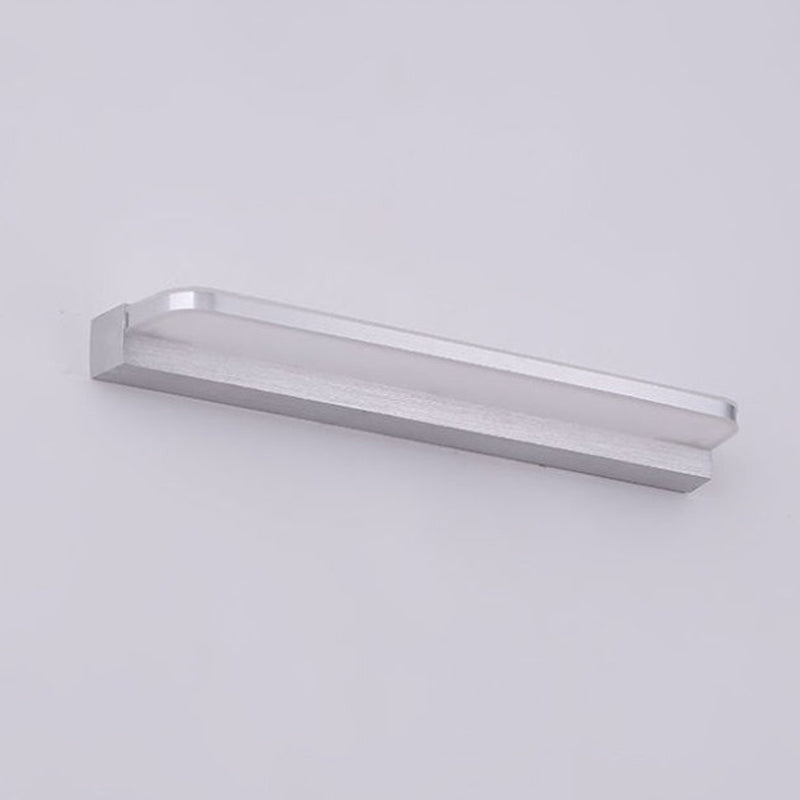 Linear Sconce Light Fixture Modern Style LED Metal Wall Mounted Light with Body Induction