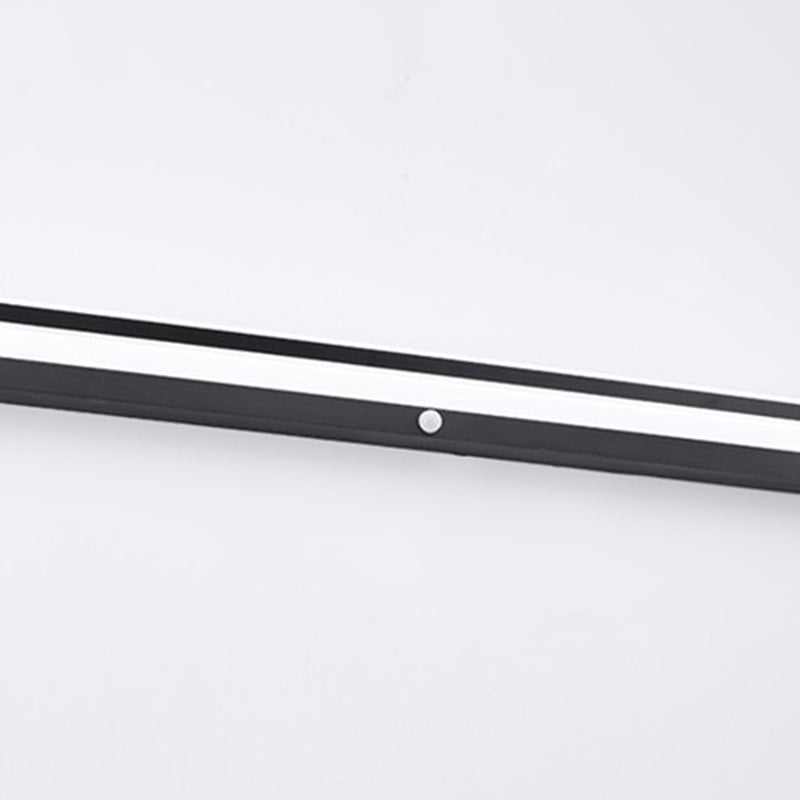 Linear Sconce Light Fixture Modern Style LED Metal Wall Mounted Light with Body Induction