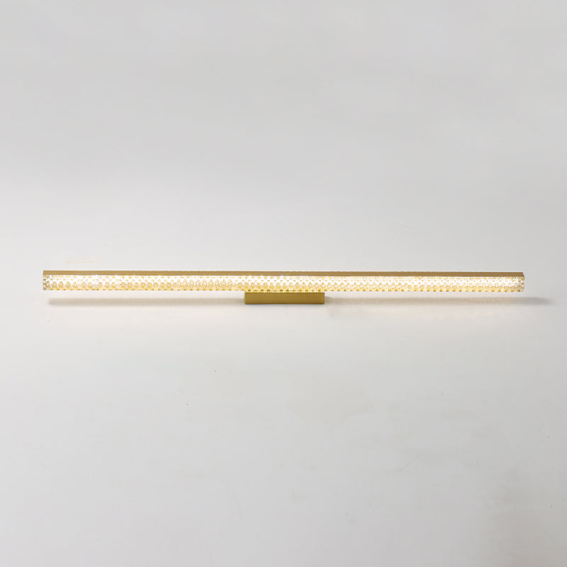 Minimalist Style Iron Vanity Mirror Light Geometry Rectangle Led Vanity Lamp for Bedroom