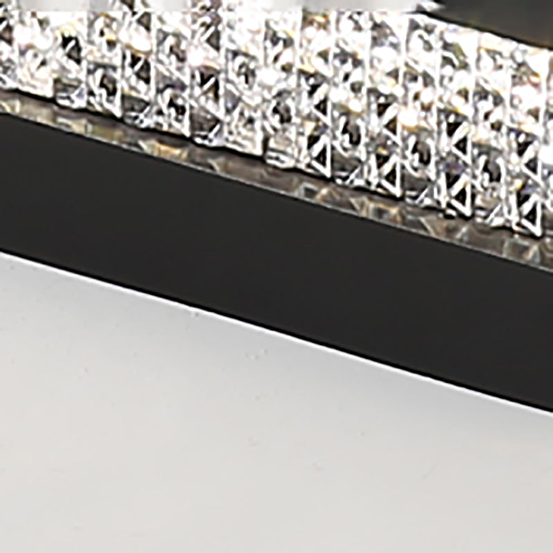 Minimalist Style Iron Vanity Mirror Light Geometry Rectangle Led Vanity Lamp for Bedroom