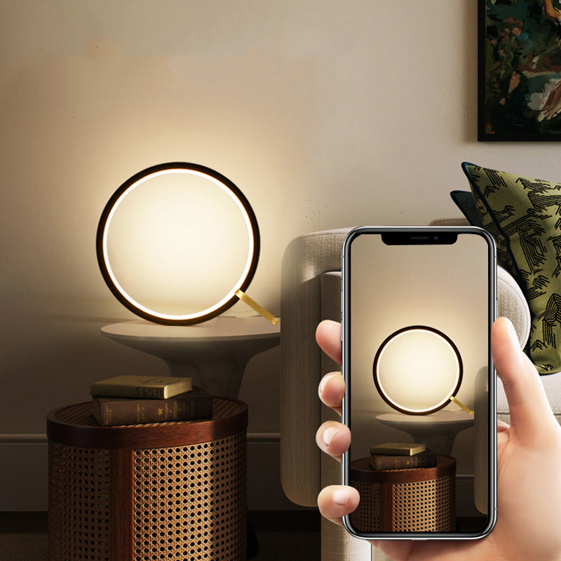 Lámpara de escritorio LED lineal de accesorio de iluminación de escritorio de estilo moderno para dormitorio