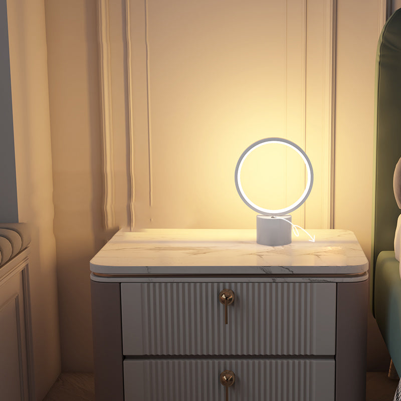 1 Leichte lineare Tischbeleuchtung moderner Metalltischbeleuchtung für Bett